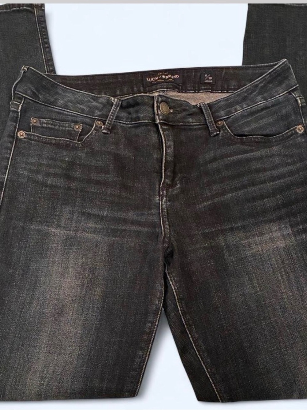 Lucky Brand Women's Dark Wash Skinny Jeans